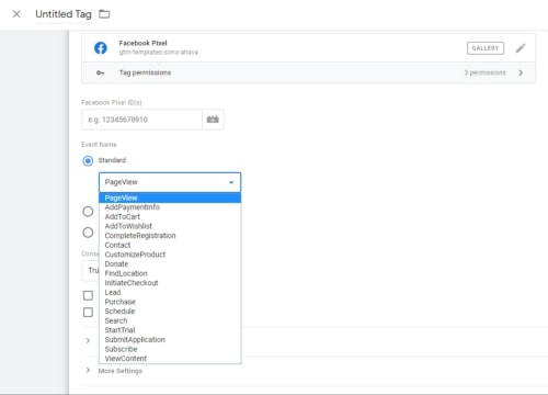 Google Tag Manager Custom Template